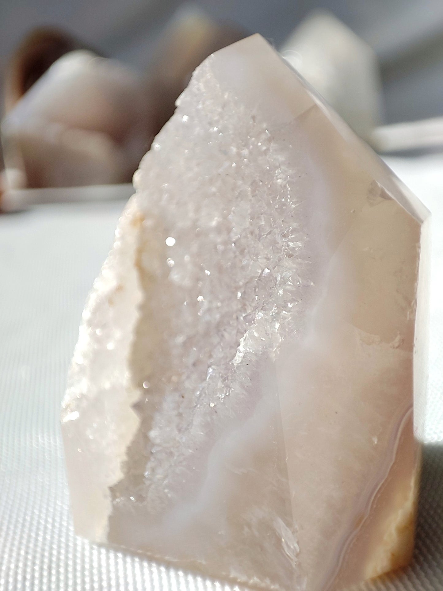 Druzy Achatspitze A8