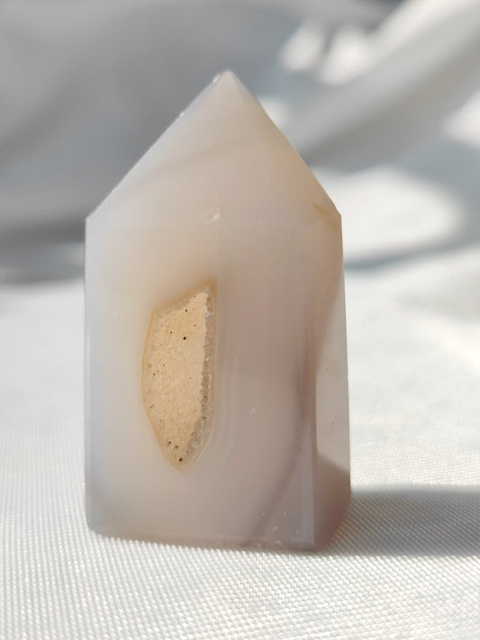 Druzy Achatspitze A11, B-Ware