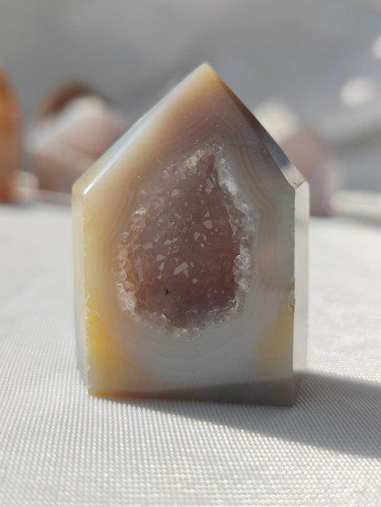 Druzy Achatspitze AB11