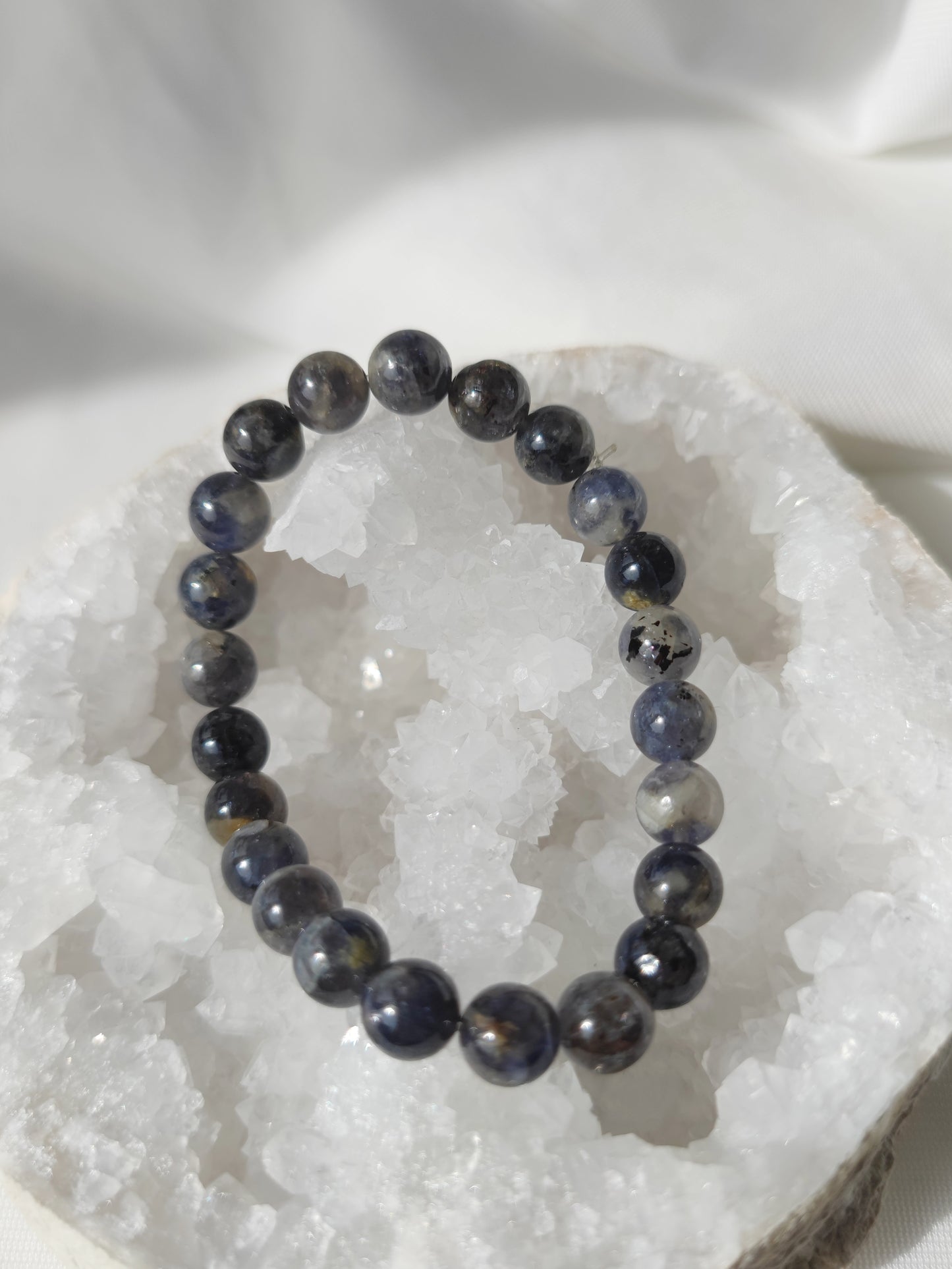 Elastisches Armband Iolith, 8mm